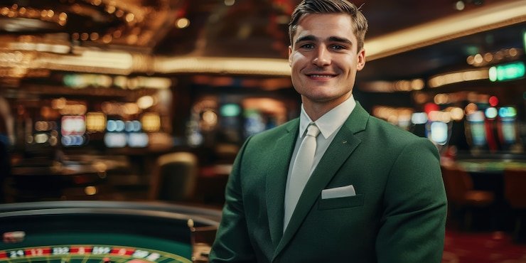 Live blackjack dealer interface on hokitime apk mobile app with multiple camera angles and chat options